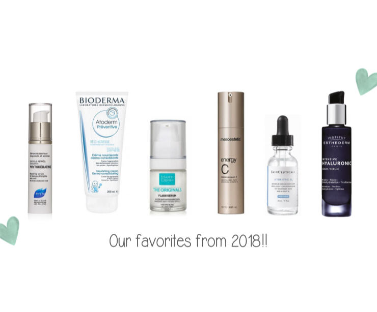 Favorite cosmetics from 2018