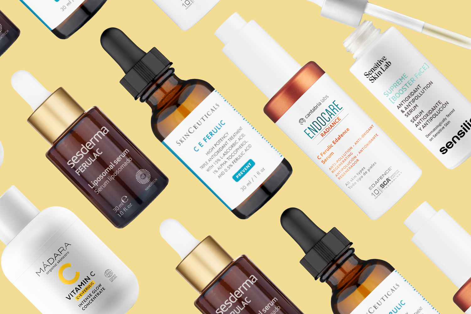 The Best Serums With Ferulic Acid and Vitamin C