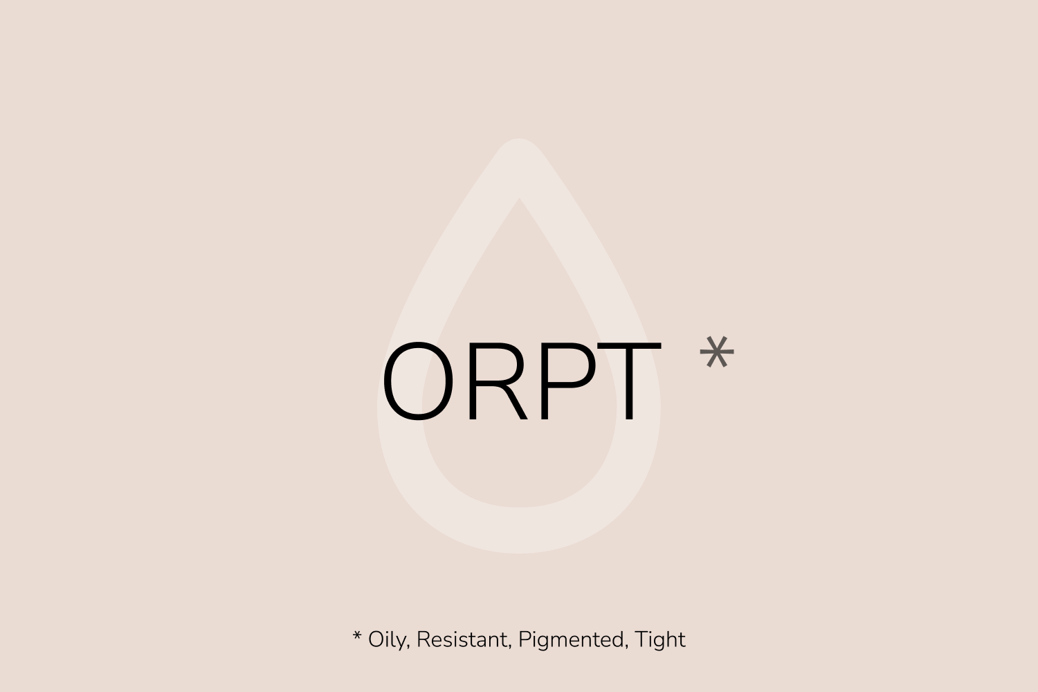 ORPT Skin Type - Baumann Skin Typing System