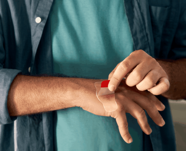 Hansaplast Second Skin Protection Plasters