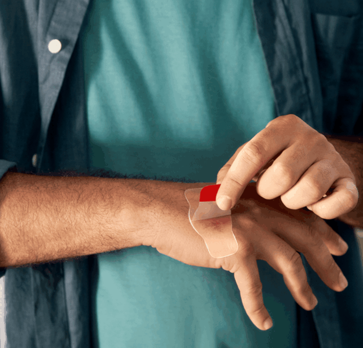 Hansaplast Second Skin Protection Plasters